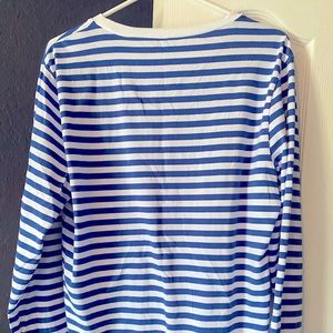 Long sleeve blue shirt large